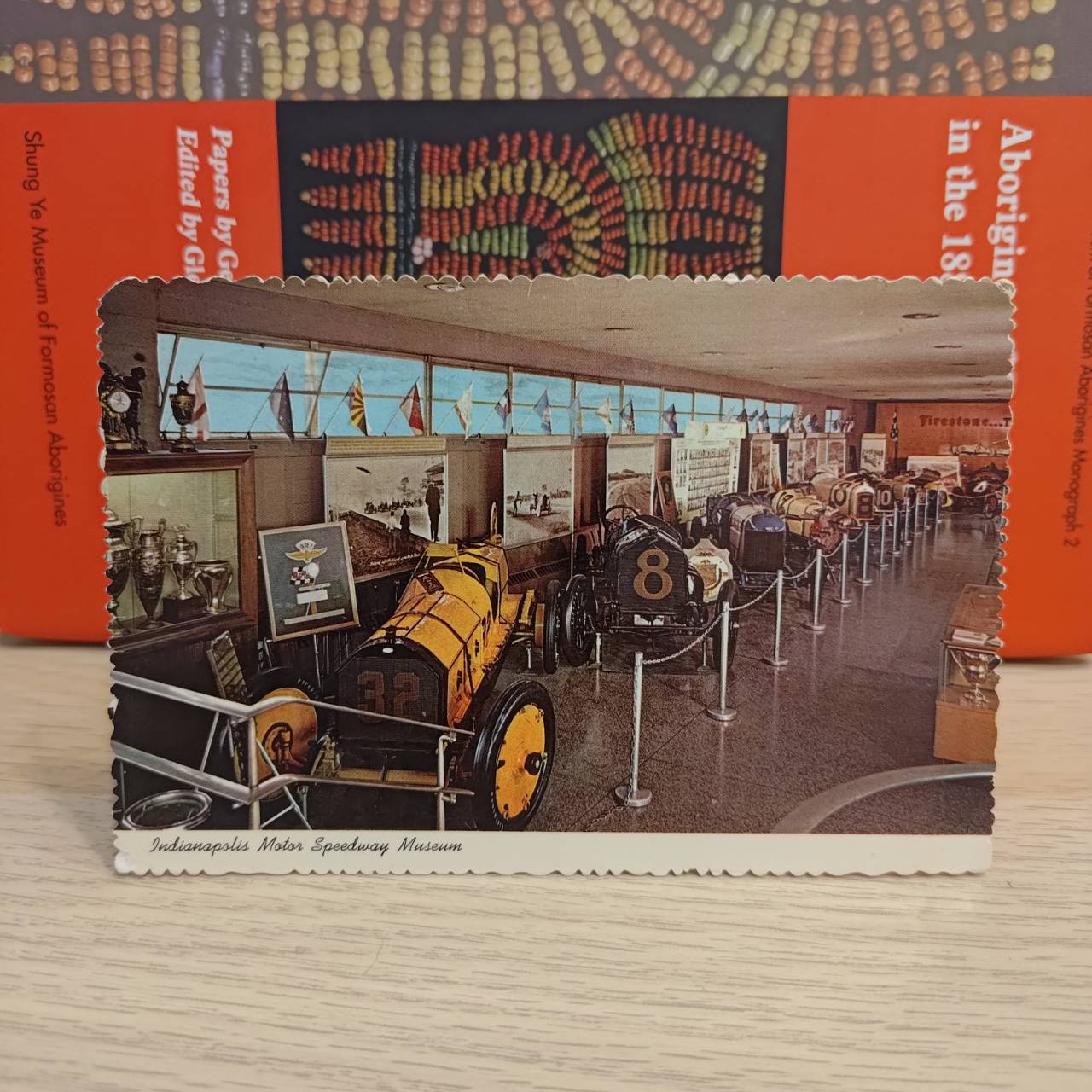 Indianapolis Speedway postcard 印第安納波利斯賽車場明信片